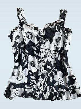 floral cami vest top